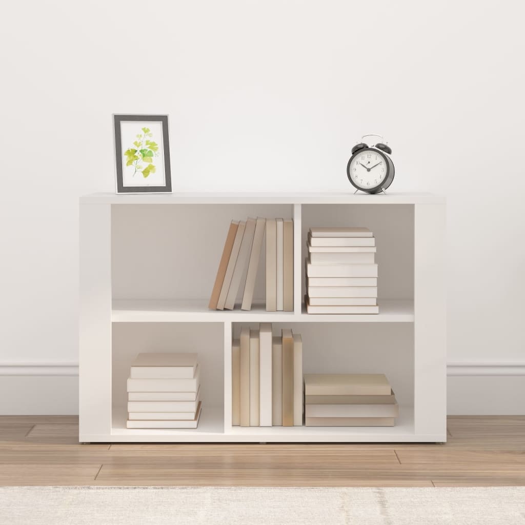 VidaXL Dressoir 80x30x54 cm bewerkt hout wit