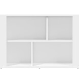 VidaXL Dressoir 80x30x54 cm bewerkt hout wit