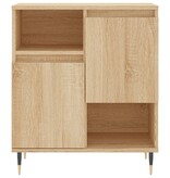 VidaXL Dressoir 60x35x70 cm bewerkt hout sonoma eikenkleurig