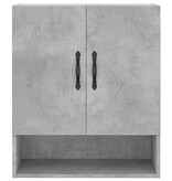 VidaXL Wandkast 60x31x70 cm bewerkt hout betongrijs