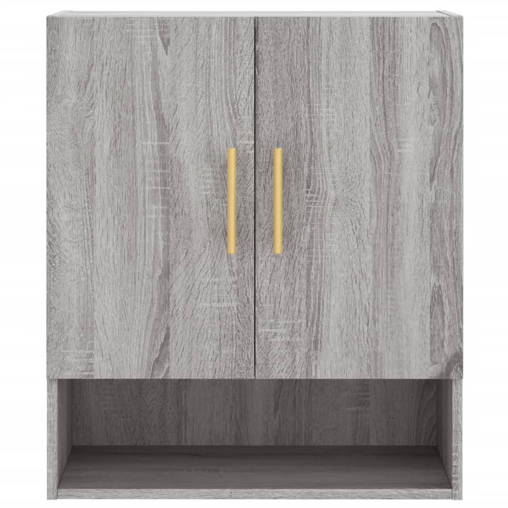VidaXL Wandkast 60x31x70 cm bewerkt hout grijs sonoma eikenkleurig