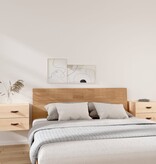 VidaXL Nachtkastjes 2 st wandgemonteerd 50x36x40 cm