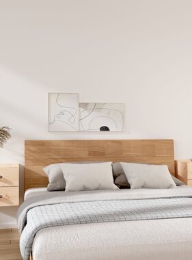 VidaXL Nachtkastjes 2 st wandgemonteerd 50x36x40 cm