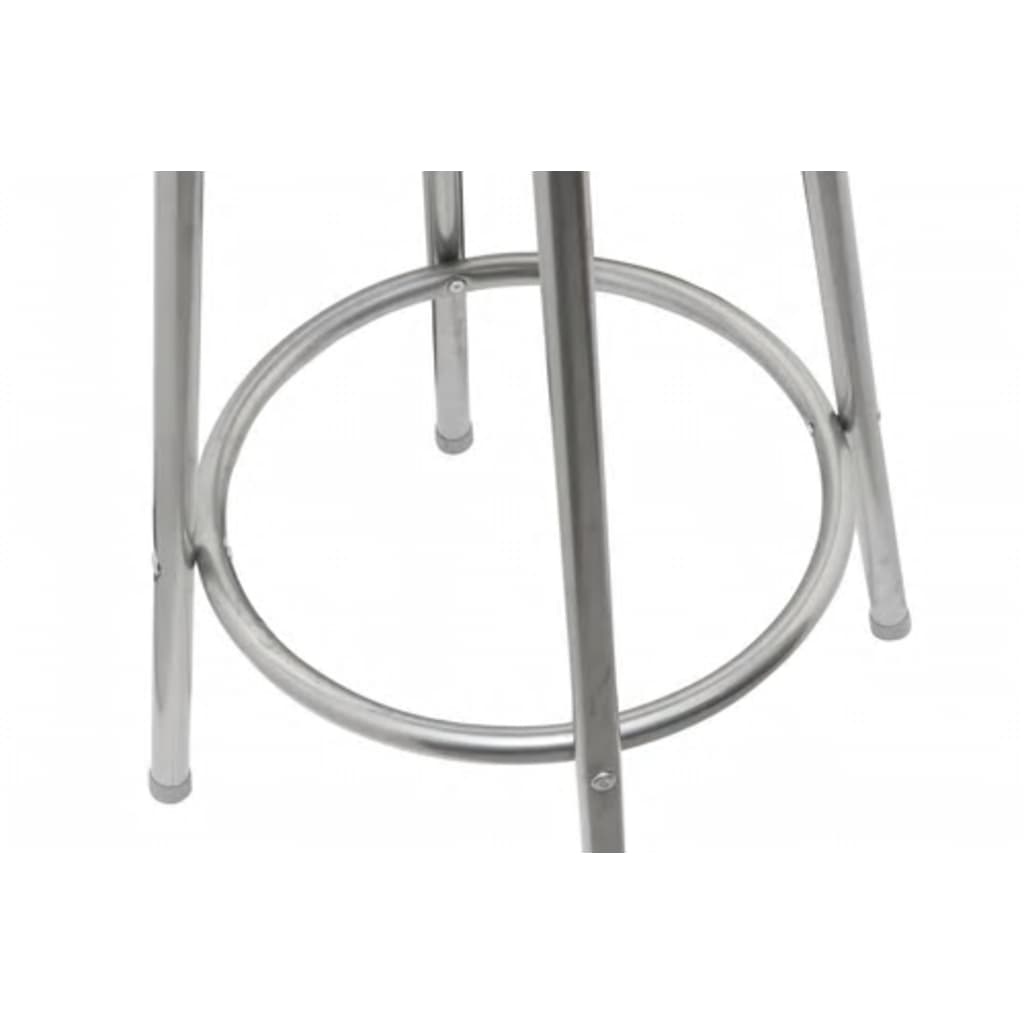 VidaXL Barkrukken San Marino bruin staal 2 st