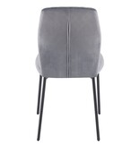 SalesFever Stoelenset van 2 grijs