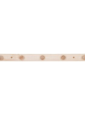 Abano Kapstok - Kapstok, populier, natuur, L:70 cm