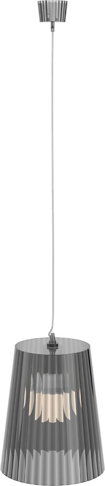 Butik hanglamp Nova Zwart Transparant