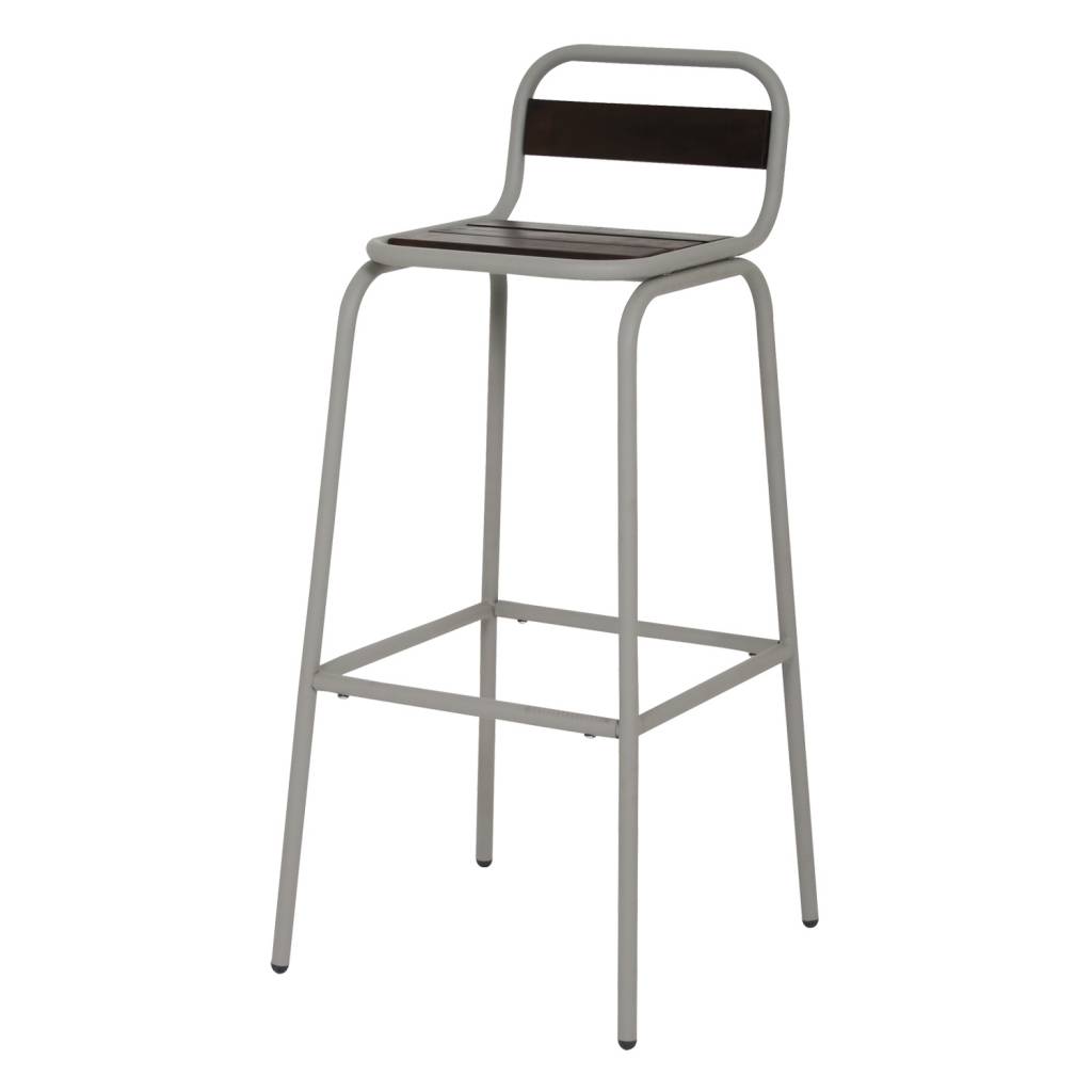 Butik barkruk VIP Grijs / Hout