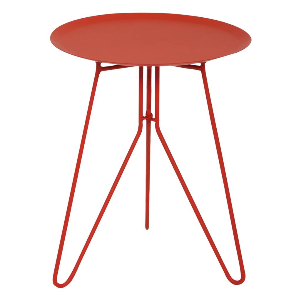 Butik bijzettafel Spoetnik Small Rood