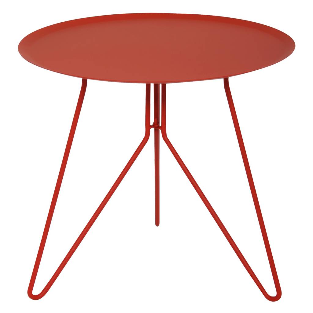 Butik Bijzettafel Spoetnik Large H45 Rood