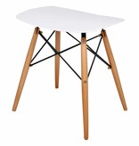 Butik kruk Consilium Wit of Stof