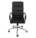 Butik bureaustoel Vancouver Hoog