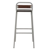 Butik barkruk VIP Grijs / Hout