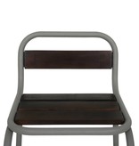 Butik barkruk VIP Grijs / Hout