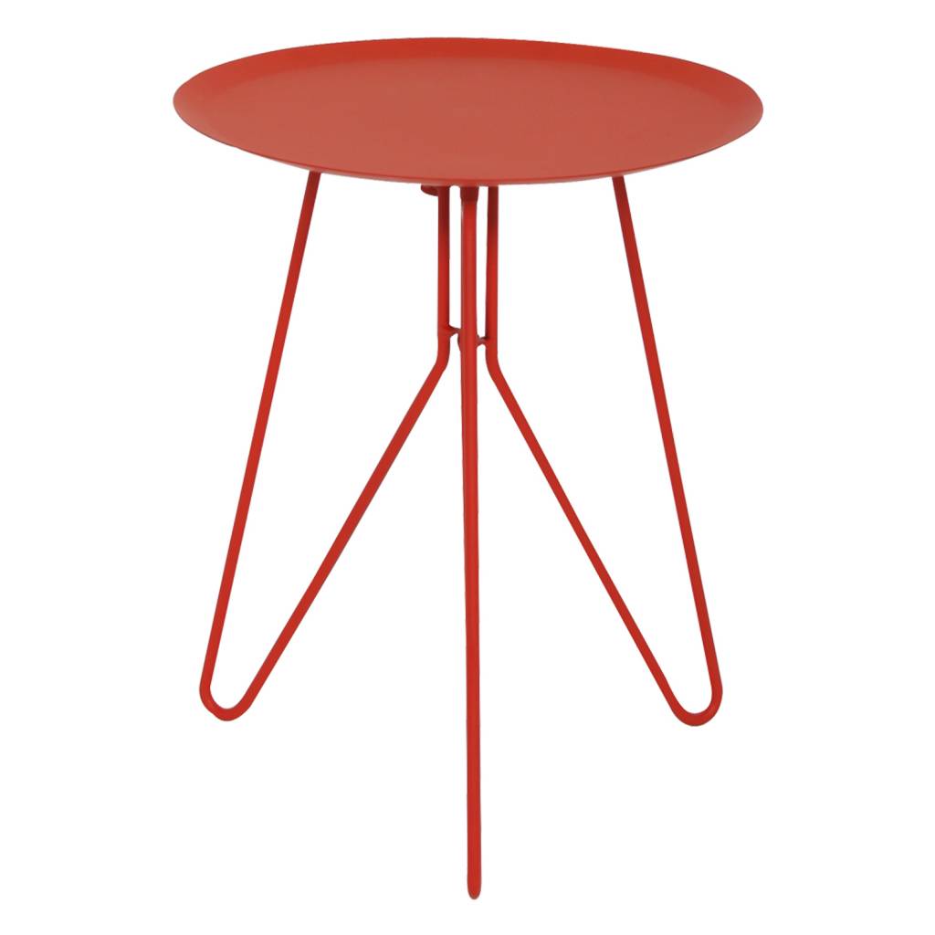 Butik bijzettafel Spoetnik Small Rood