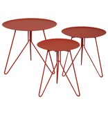 Butik salontafel Spoetnik Large H40 Rood