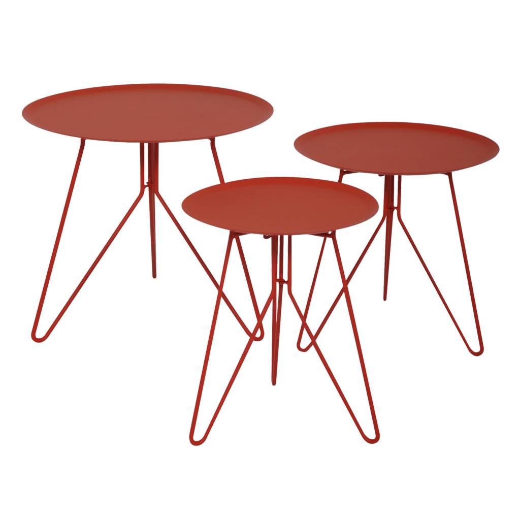 Butik salontafel Spoetnik Large H40 Rood