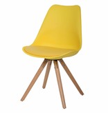 Butik eetkamerstoel Consilium Woody Geel