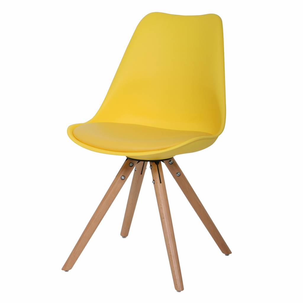 Butik eetkamerstoel Consilium Woody Geel
