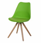 Butik eetkamerstoel Consilium Woody Groen