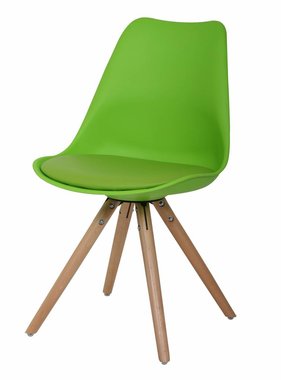 Butik eetkamerstoel Consilium Woody Groen