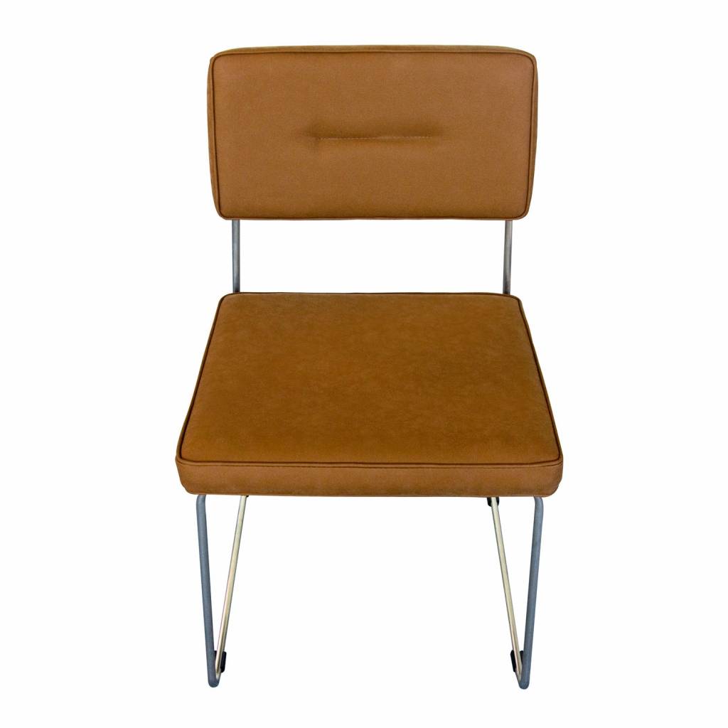 Butik vergaderstoel Rex Vintage en vergaderstoel Rex Nubuk