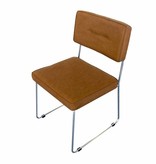 Butik vergaderstoel Rex Vintage en vergaderstoel Rex Nubuk