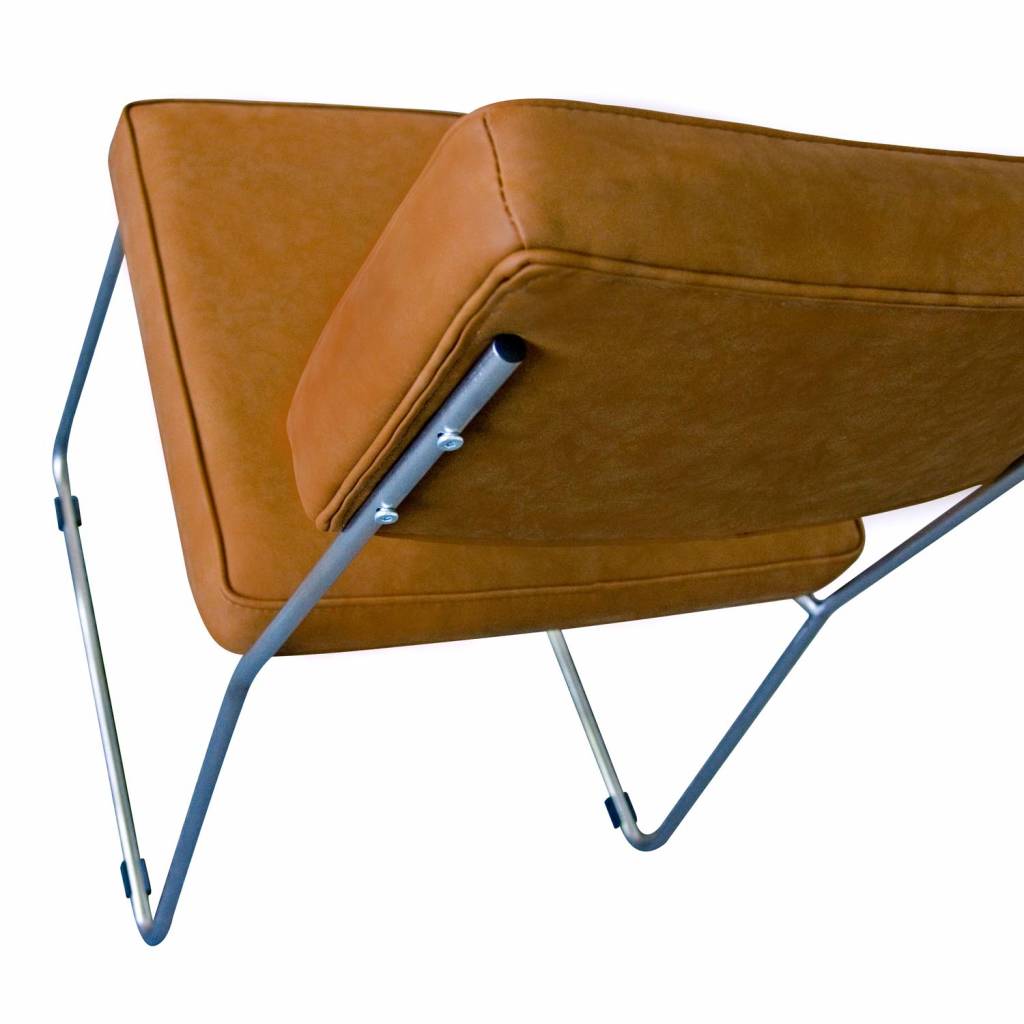 Butik vergaderstoel Rex Vintage en vergaderstoel Rex Nubuk