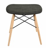 Butik kruk Consilium Wit of Stof