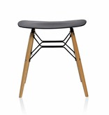 Butik kruk Consilium Wit of Stof