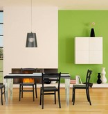 Butik hanglamp Nova Zwart Transparant