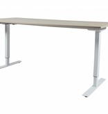 Schaffenburg Electric-T Basic bureau, zit-sta (69-116cm) hoogte verstelbaar dmv elektromotor met 140x80cm 20mm blad en frame