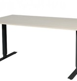 Electric-T bureau, zit-sta (69-116cm) hoogte verstelbaar dmv elektromotoren met 160x90cm 20mm blad en frame