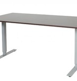 Electric-T bureau, zit-sta (69-116cm) hoogte verstelbaar dmv elektromotoren met 160x90cm 20mm blad en frame