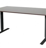 Electric-T bureau, zit-sta (69-116cm) hoogte verstelbaar dmv elektromotoren met 160x90cm 20mm blad en frame