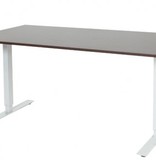 Electric-T bureau, zit-sta (69-116cm) hoogte verstelbaar dmv elektromotoren met 160x90cm 20mm blad en frame