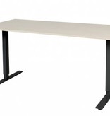 Electric-T bureau, zit-sta (69-116cm) hoogte verstelbaar dmv elektromotoren met 160x80cm 20mm blad en frame