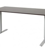 Electric-T bureau, zit-sta (69-116cm) hoogte verstelbaar dmv elektromotoren met 160x80cm 20mm blad en frame