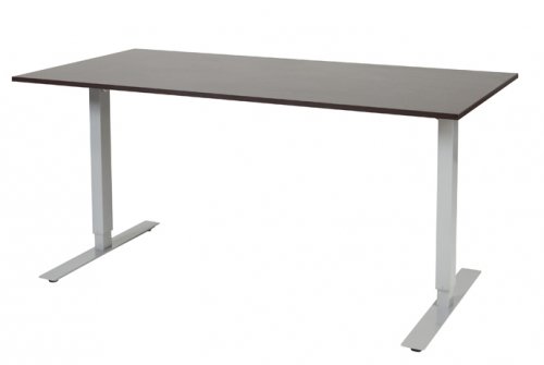 Electric-T bureau, zit-sta (69-116cm) hoogte verstelbaar dmv elektromotoren met 160x80cm 20mm blad en frame