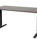 Electric-T bureau, zit-sta (69-116cm) hoogte verstelbaar dmv elektromotoren met 160x80cm 20mm blad en frame