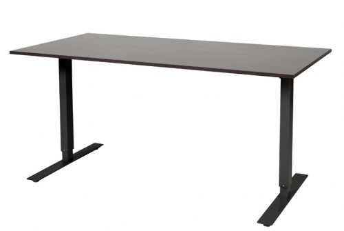 Electric-T bureau, zit-sta (69-116cm) hoogte verstelbaar dmv elektromotoren met 160x80cm 20mm blad en frame