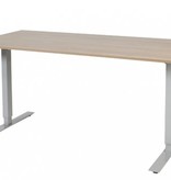 Electric-T bureau, zit-sta (69-116cm) hoogte verstelbaar dmv elektromotoren met 160x80cm 20mm blad en frame