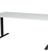Electric-T bureau, zit-sta (69-116cm) hoogte verstelbaar dmv elektromotoren met 180x90cm 20mm blad en frame