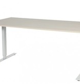 Electric-T bureau, zit-sta (69-116cm) hoogte verstelbaar dmv elektromotoren met 180x90cm 20mm blad en frame