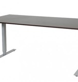 Electric-T bureau, zit-sta (69-116cm) hoogte verstelbaar dmv elektromotoren met 180x90cm 20mm blad en frame