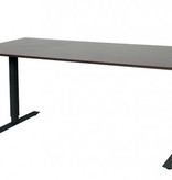 Electric-T bureau, zit-sta (69-116cm) hoogte verstelbaar dmv elektromotoren met 180x90cm 20mm blad en frame