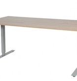 Schaffenburg Electric-T bureau, zit-sta (69-116cm) hoogte verstelbaar dmv elektromotoren met 180x90cm 20mm blad en frame