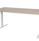 Electric-T bureau, zit-sta (69-116cm) hoogte verstelbaar dmv elektromotoren met 180x90cm 20mm blad en frame