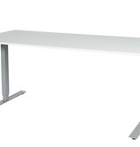 Electric-T bureau, zit-sta (69-116cm) hoogte verstelbaar dmv elektromotoren met 180x80cm 20mm blad en frame