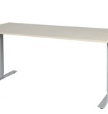 Electric-T bureau, zit-sta (69-116cm) hoogte verstelbaar dmv elektromotoren met 180x80cm 20mm blad en frame